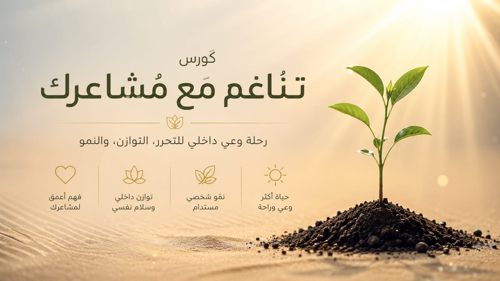 نتاغم مع مشاعرك
