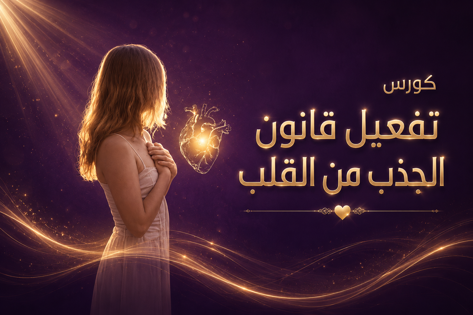 تفعيل قانون الجذب من القلب