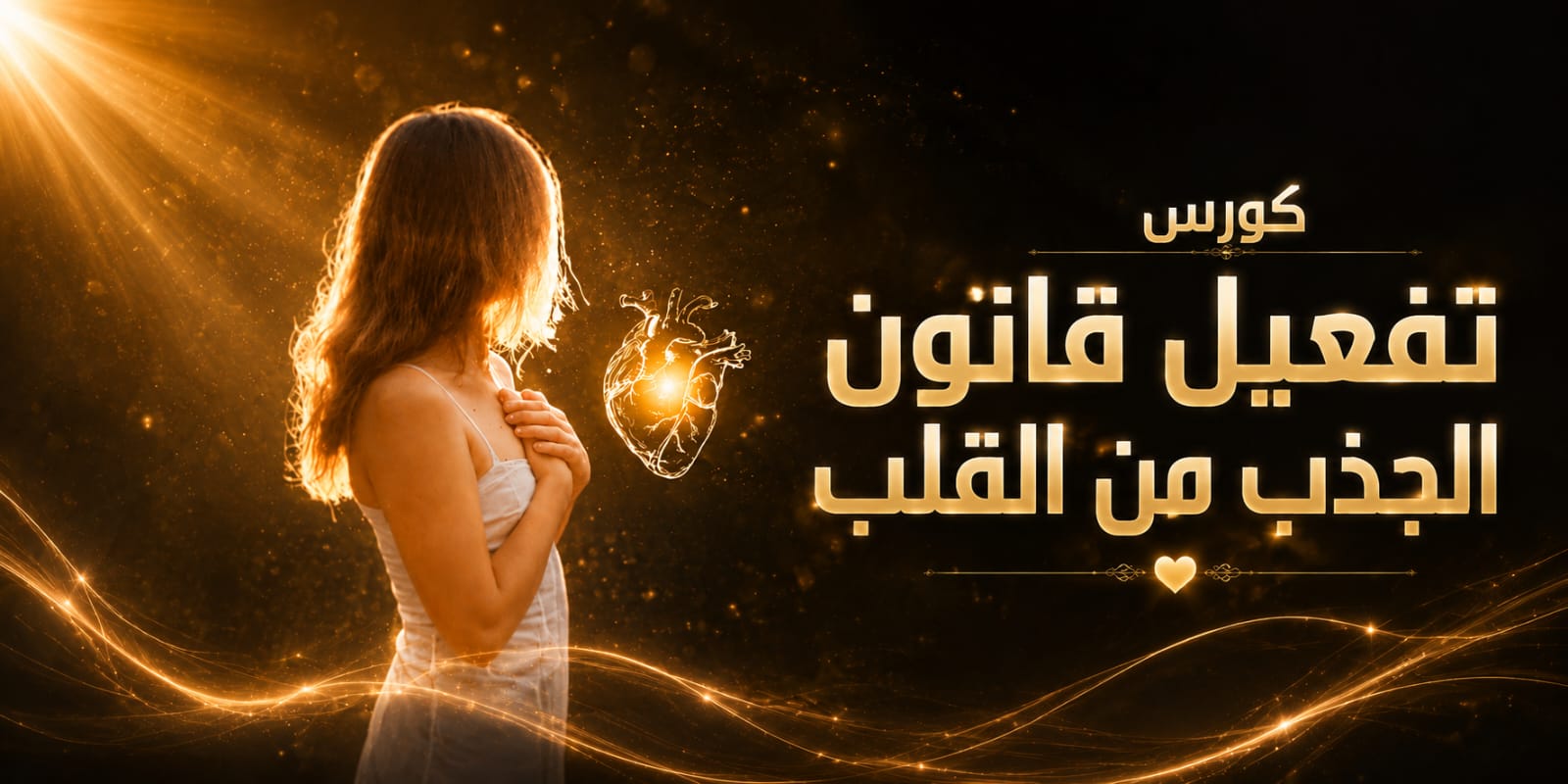 تفعيل قانون الجذب من القلب